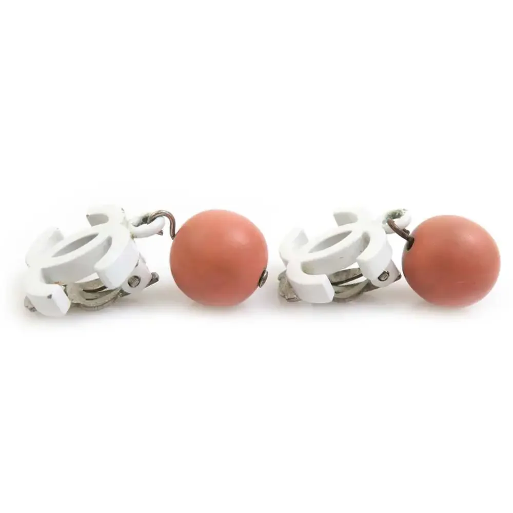 Chanel Cc Logo Clip-On Earrings Metal #261346C53B